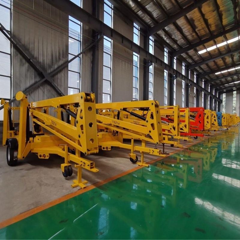 Articulating Man Lift Self-Propelled Crane Boom Lifter Crank-Arm Lifting Platform for Sale Factory Price