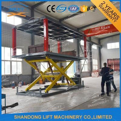 3.5t 3m Hydraulic Car Lift Elevator Used for Villa