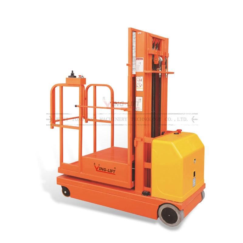 High Quality Electric Aerial Order Picker Semi Electric Lift Table