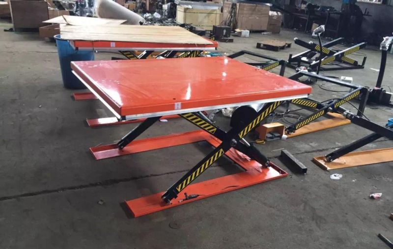 Fixed Custom Standard Hydraulic Electric Pallet Hand Trolley Mobile Roller Scissor Lift Table