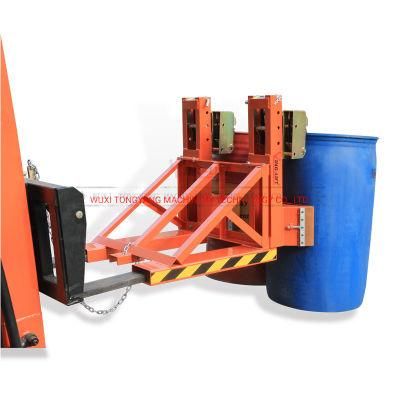 Heavy Duty Gator Grip Forklift Drum Grab Clamp Oil Drum Lifter