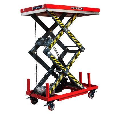 Plk 1000-4000kg Industry Scissor Lift Table Cargo Lift