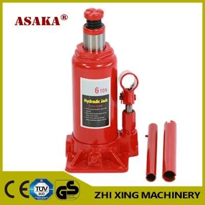 Asaka 6 Ton Vertical Hydraulic Bottle Jack Without Safety Valve