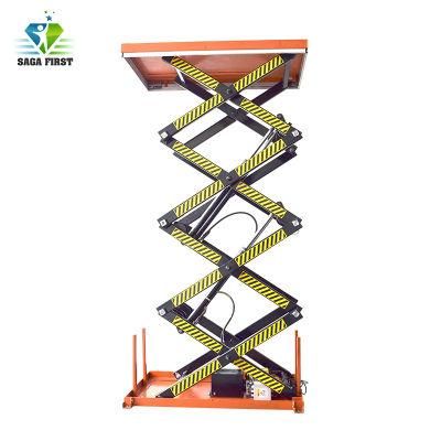 High Quality Electric Hydraulic Table Used Stationary Scissor Lift Platform