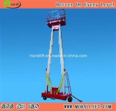 High Quality 10m Lifting Height Hydraulic Aluminum Lift Platform