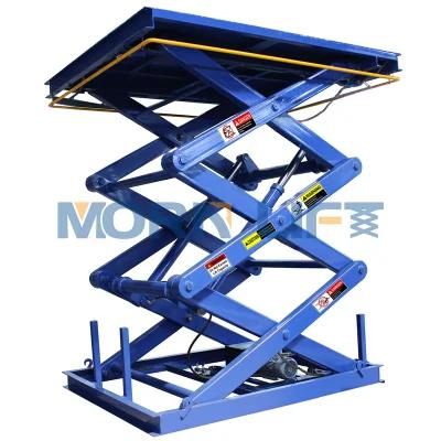 Morn Scissor Lift Height Adjustable Lift Table for Warehouse