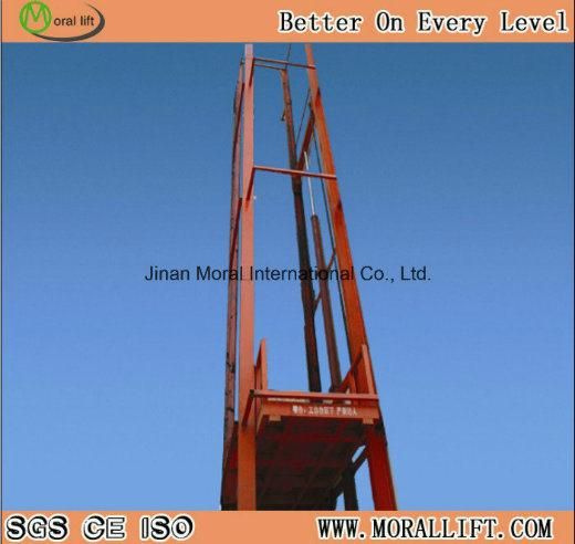 Warehouse Vertical Hydraulic 500kg Cargo Elevator Lift