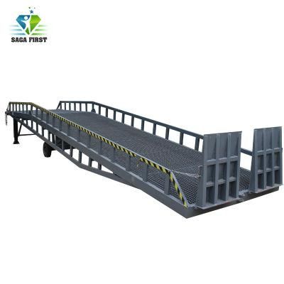 8ton 10ton Container Unloading Loading Mobile Dock Ramp with Ce