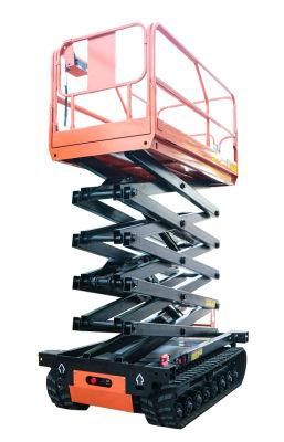 12m 300kg Crawler Mobile Scissor Lift Elevator