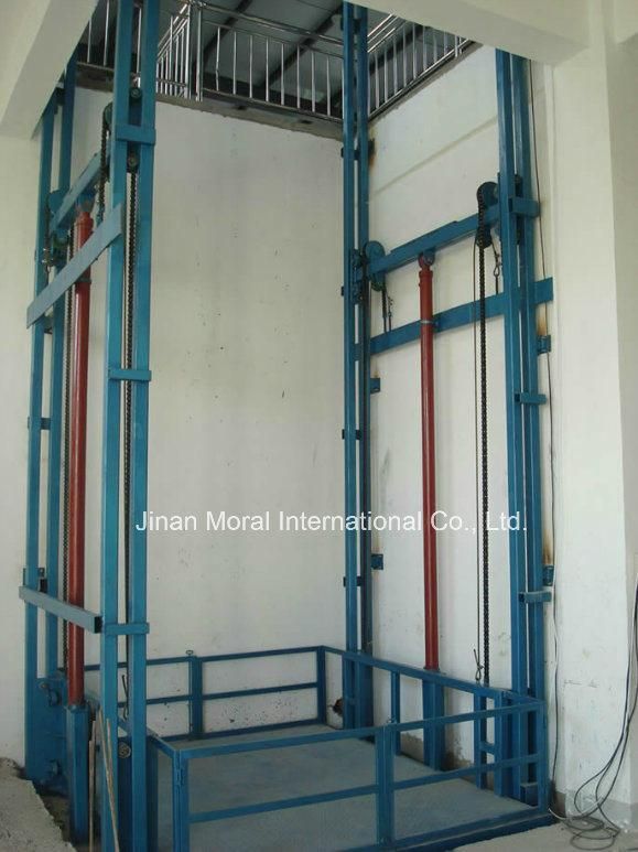 1T 2T 3T Hydraulic Small Goods Elevator