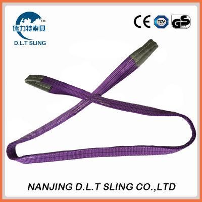 Wll 1t Polyester Flat Webbing Sling Eye Type