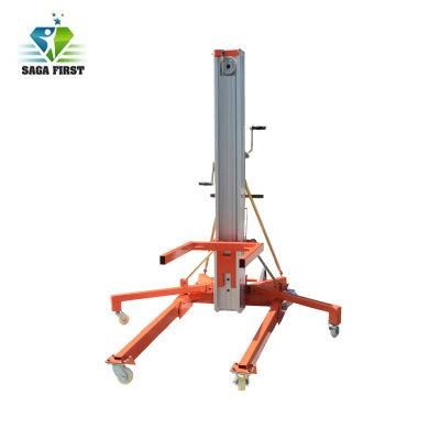 Mini Portable Movable Hydraulic Indoor Outdoor Man Lift