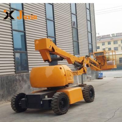 Hot Sale Full Automatic Man Lift Four Wheels Boom Lift