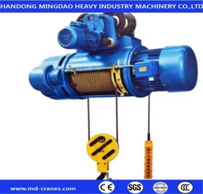 CD Modle Single Speed Electric Wire Rope Hoist China Manufacturer Direct Provide for Overhead Crane and Gantry Crane
