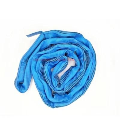 High Quality 8t Blue Polyester Endless Lifting Round Sling En1492-2
