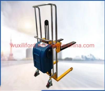 200kg Electric Fork Stacker with Adjustable Forks and 850mm Lifting Height