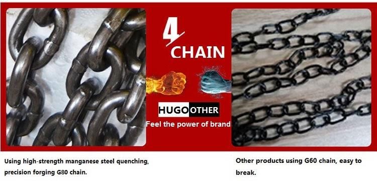 Hsz Manual Chain Hoist 10t 6m China Famous Brand