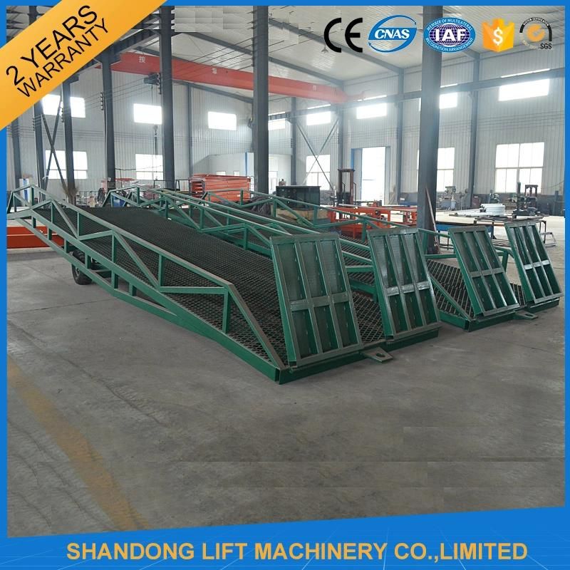 Hydraulic Loading Container Ramp with Ce