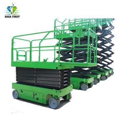 Ce 10m Hydraulic Self Propelled Mobile Scissor Lift