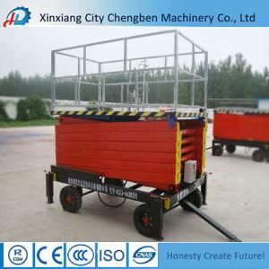 China Factory Supply Hydraulic Man Lift Movable Scissor Lift
