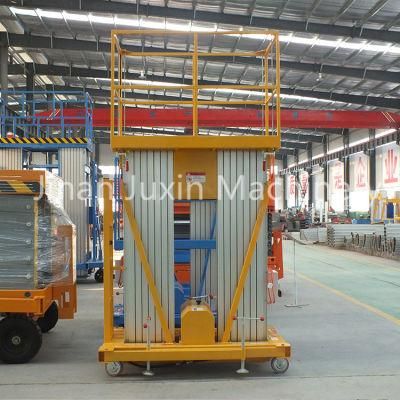 230kg 8m Hydraulic Aluminum Work Platform Mobile Auto Lift Manufacturer