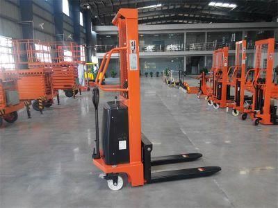 1.5 Ton Semi-Electric Stacker with Optional Lifting Height