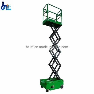 CE Approved Small Hydraulic Aerial Self Propelled Mini Scissor Lift