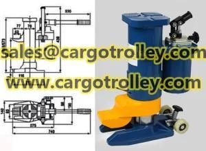 Revolving Toe Jack with Lower Toe Which Also Named Hydraulic Toe Jack