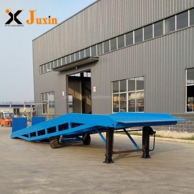 Truck Loading Lift Hydraulic Container Ramp Mobile Car Ramp