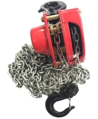 High Quality Heavy Duty Manual Chain Pulley Block Manufacturer Accept OEM 3ton3mtrs Hand Chain Block Hoist