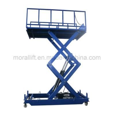 Stationary Hydraulic Scissor Lift Table with CE