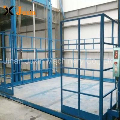 Vertical Cargo Lift Freight Elevator Lift Table for Warehouse