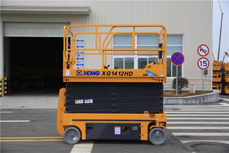 XCMG Official 14m Scissor Lift Work Platform Xg1412HD