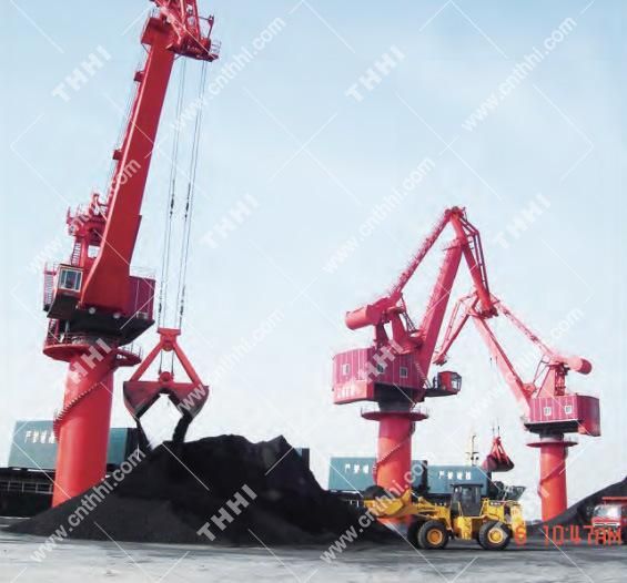 Fixed Jib Port Ship Electro Hydradlic Deck Crane