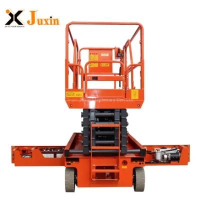 12m Man Lift Hydraulic Driving Self Propelled Mobile Scissor Lift