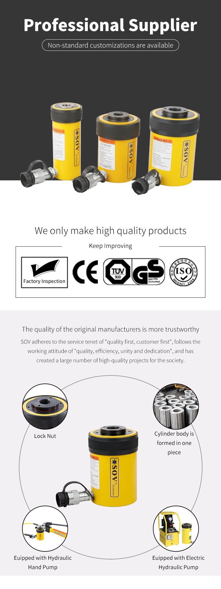 30 Ton Single Acting Hydraulic Cylinder