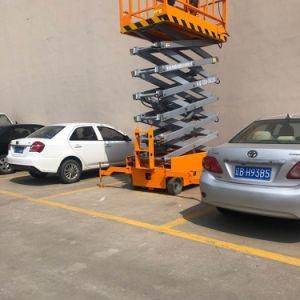 Mobile Hydraulic Scissor Lifting Platform/ Manual Scissor Lift