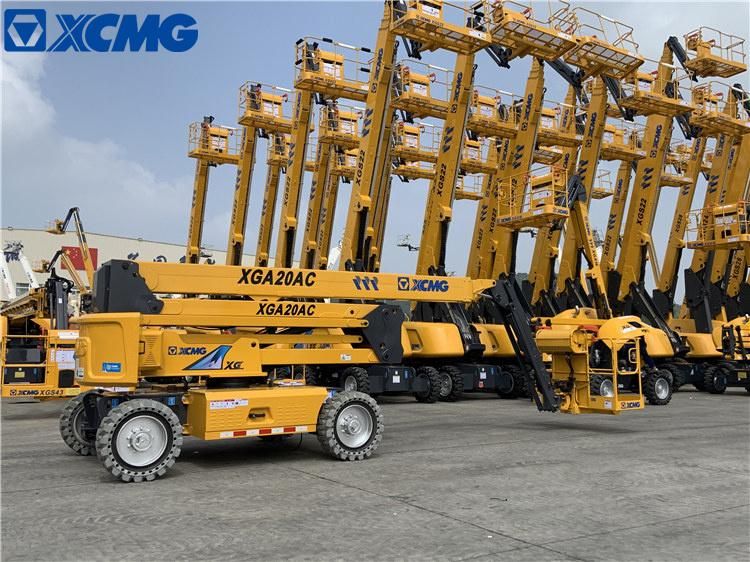 XCMG Small 18 - 20m Mobile Elevating Work Platform Xga20AC Articulated Boom Lift for Sale