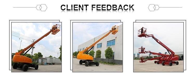 Hydraulic Self Propelled Aerial Articulated Boom Lift/Lifting Work/Working Light Platform