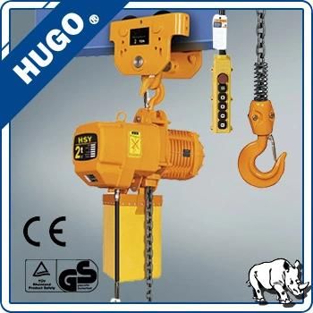 Hsy Electric Construction Chain Hoist, Lifting Equipment Capacity 2tons