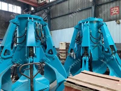 Remote Control Elecctric Hydraulic Clamshell Crane Grab Bucket Lot