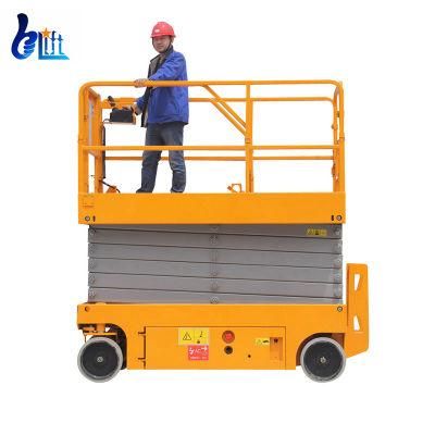 Manual Hydrolic Driving Self Propelled Lifter Machine Motor Hydraulic Mobile Scissor Lift