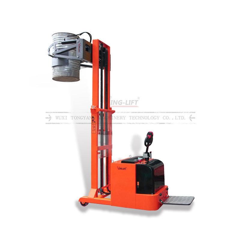 CE Certificate Counter Balance Full Electric Drum Carrier with Loading Capacity 420kg