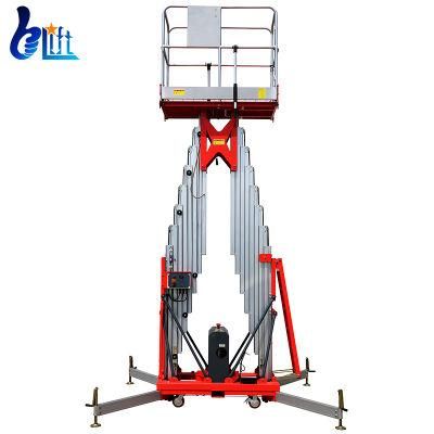 High End Electric Aluminum High Aerial Work Platform Hydraulic Table Lift