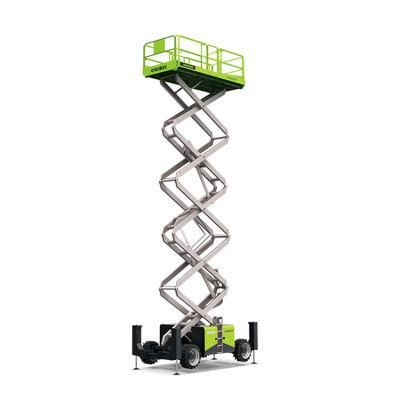 Zs1623rt 16m Hydraulic Pump-Driven Rough Terrain Scissor Lift