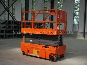 Lifting Height 14m Small Self Propelled Vertical Lift Track Type Vertical Lift