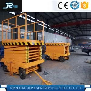 Warehouse Cargo Manual Hydraulic Scissor Lift for Sale