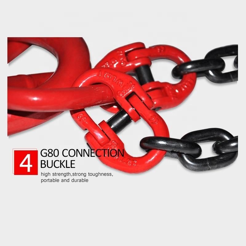 G80 Alloy Steel Lifting Hoist Welded Chain Sling