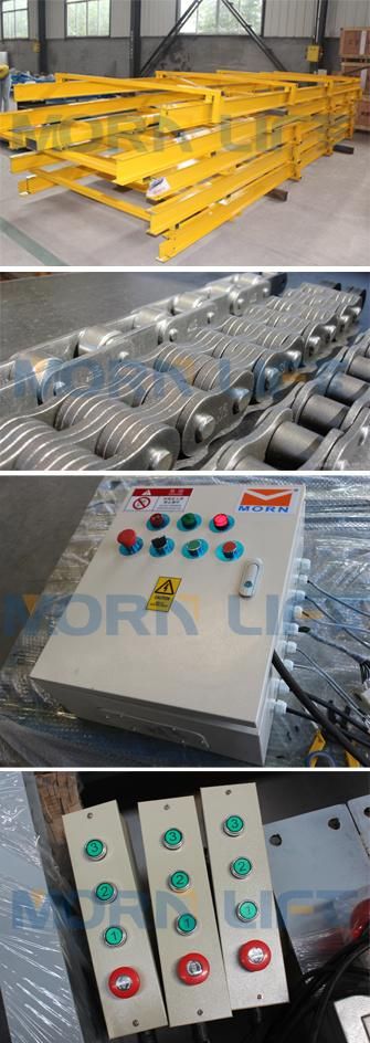 Warehouse Freight Elevator Between Floors for Goods Vertical Lifting