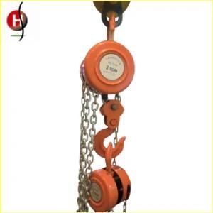 China Factory Price Hsz Round Body Manual Hoist 1 Ton Chain Block